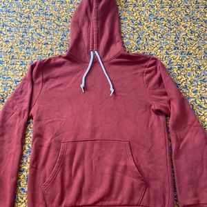 Burnt orange hoodie size small